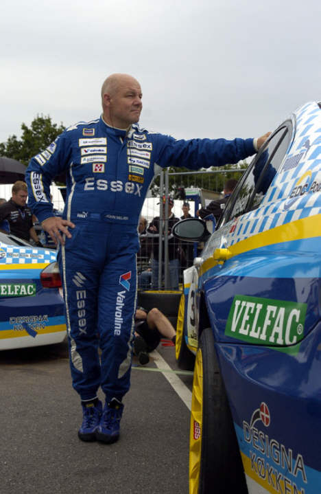 John Nielsen - afslappet inden løbet.